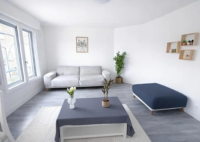 Le Rive - 4 Pers - Vue Seine - Wifi 아파트 Asnières